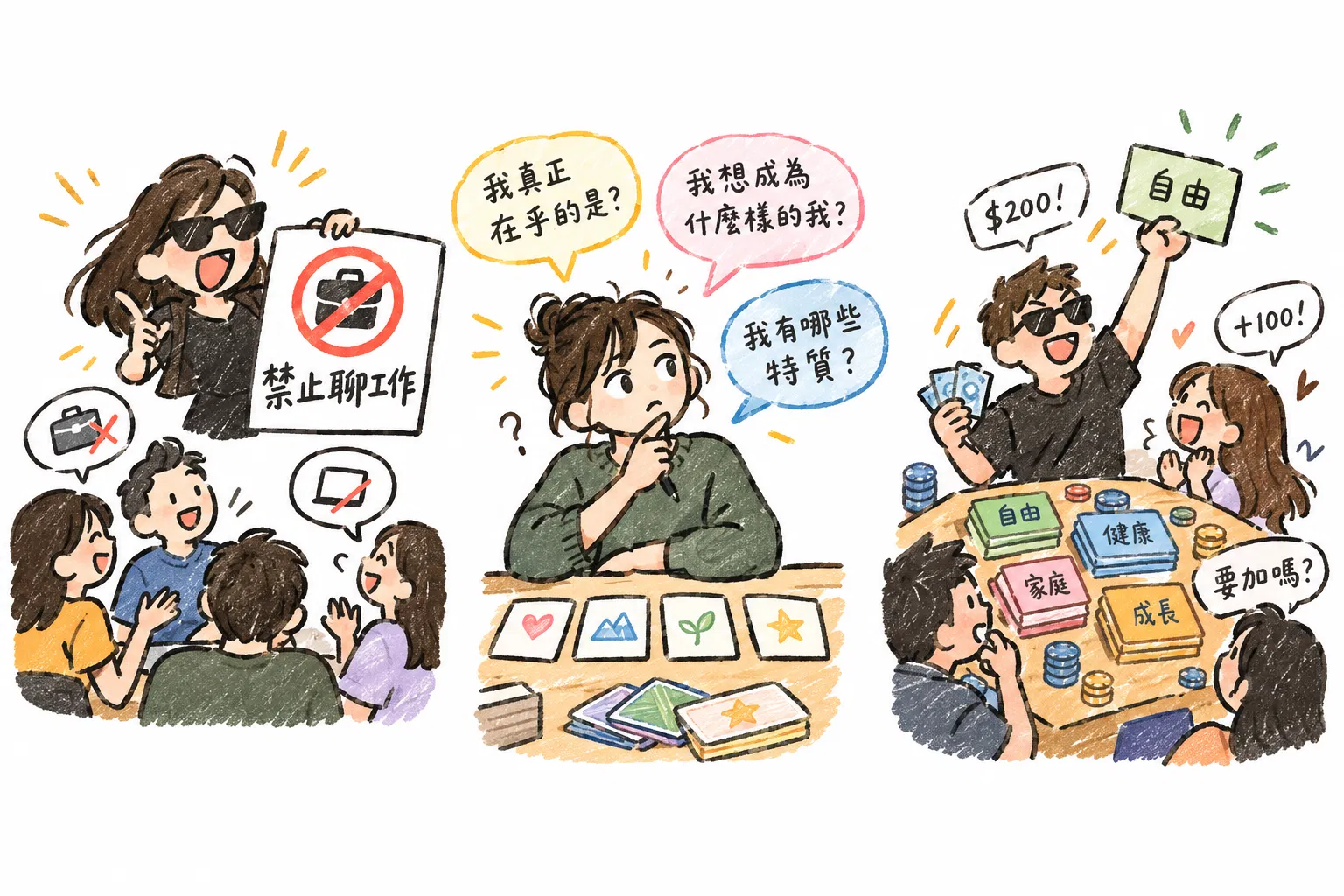 職場之外，你是誰？