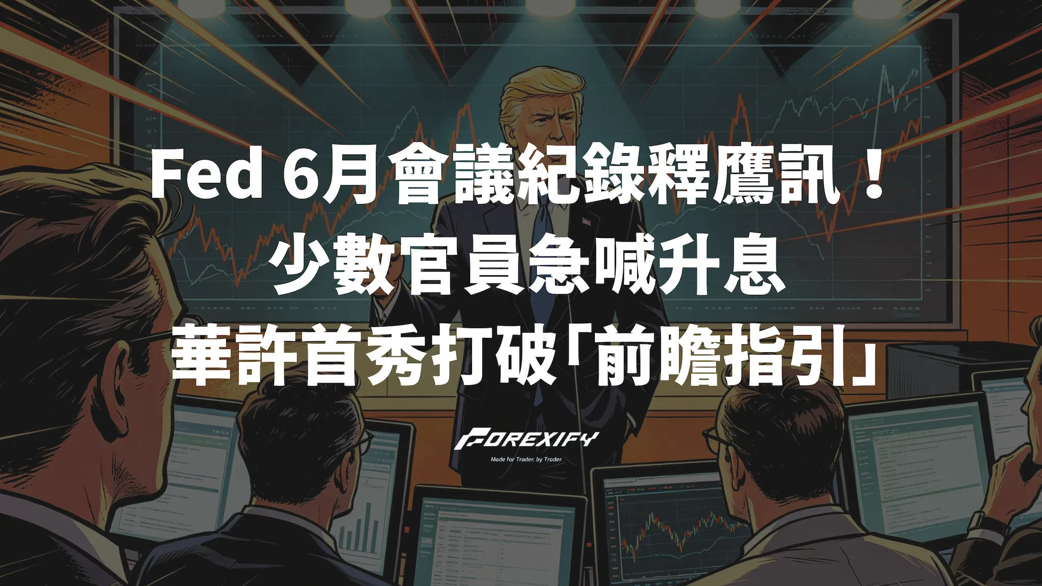 Fed 6月會議紀錄釋鷹訊！少數官員急喊升息、新主席華許首秀打破「前瞻指引」