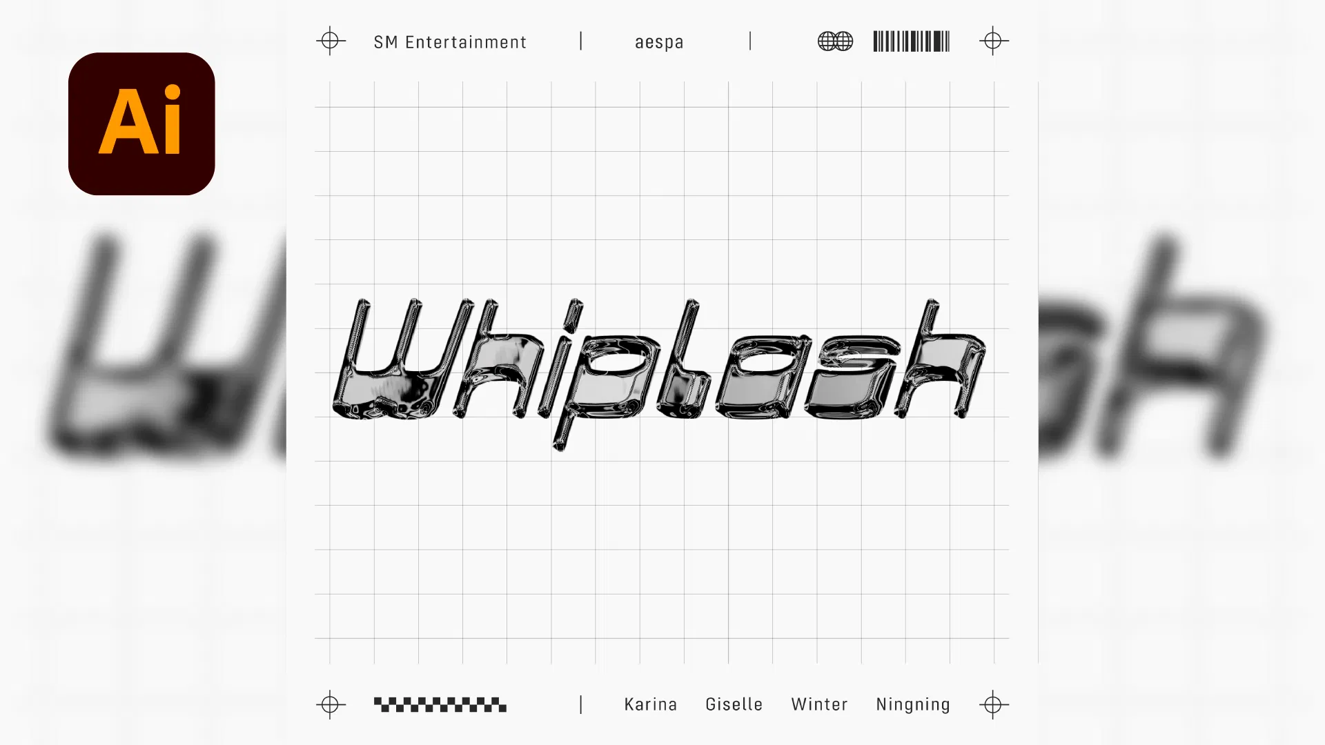 🪙 llustrator 金屬質感 3D 字體教學