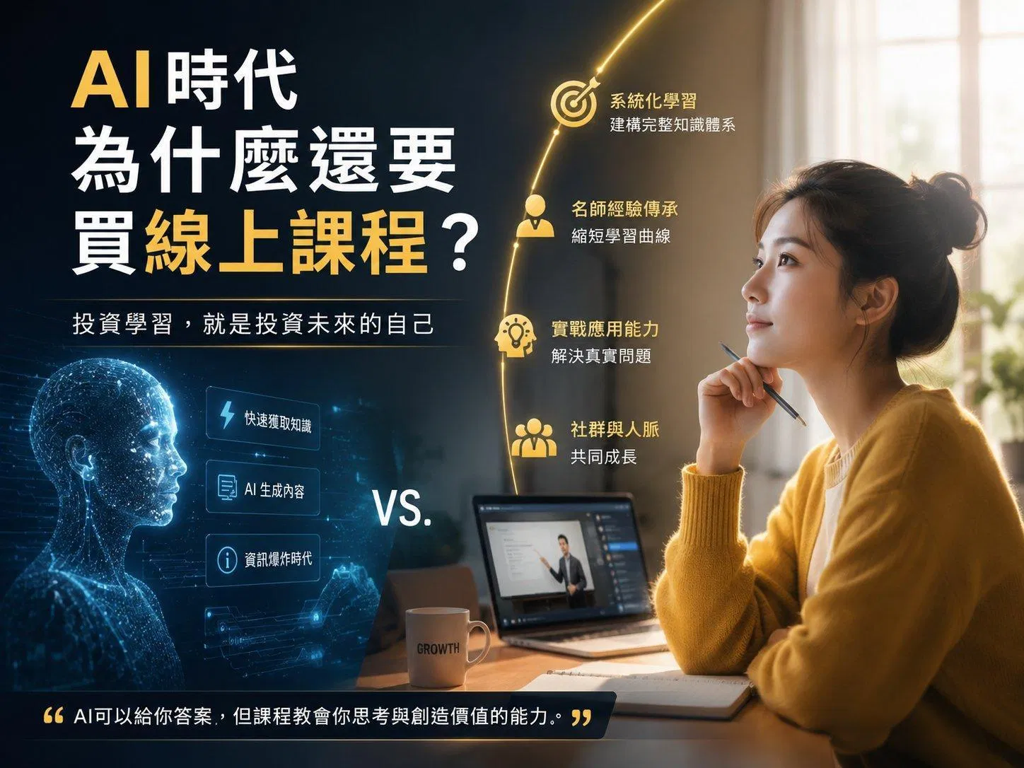 AI 時代為什麼還要買線上課程？我每月花好幾萬買別人的課