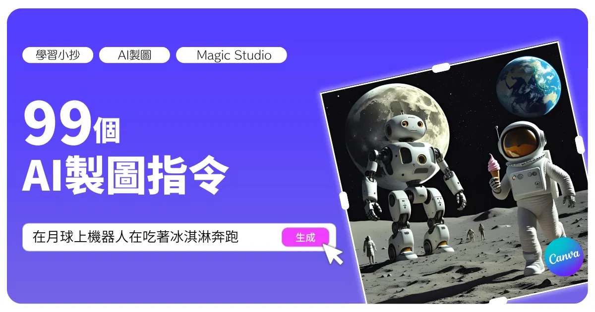 99個 Canva AI Magic Studio Prompt