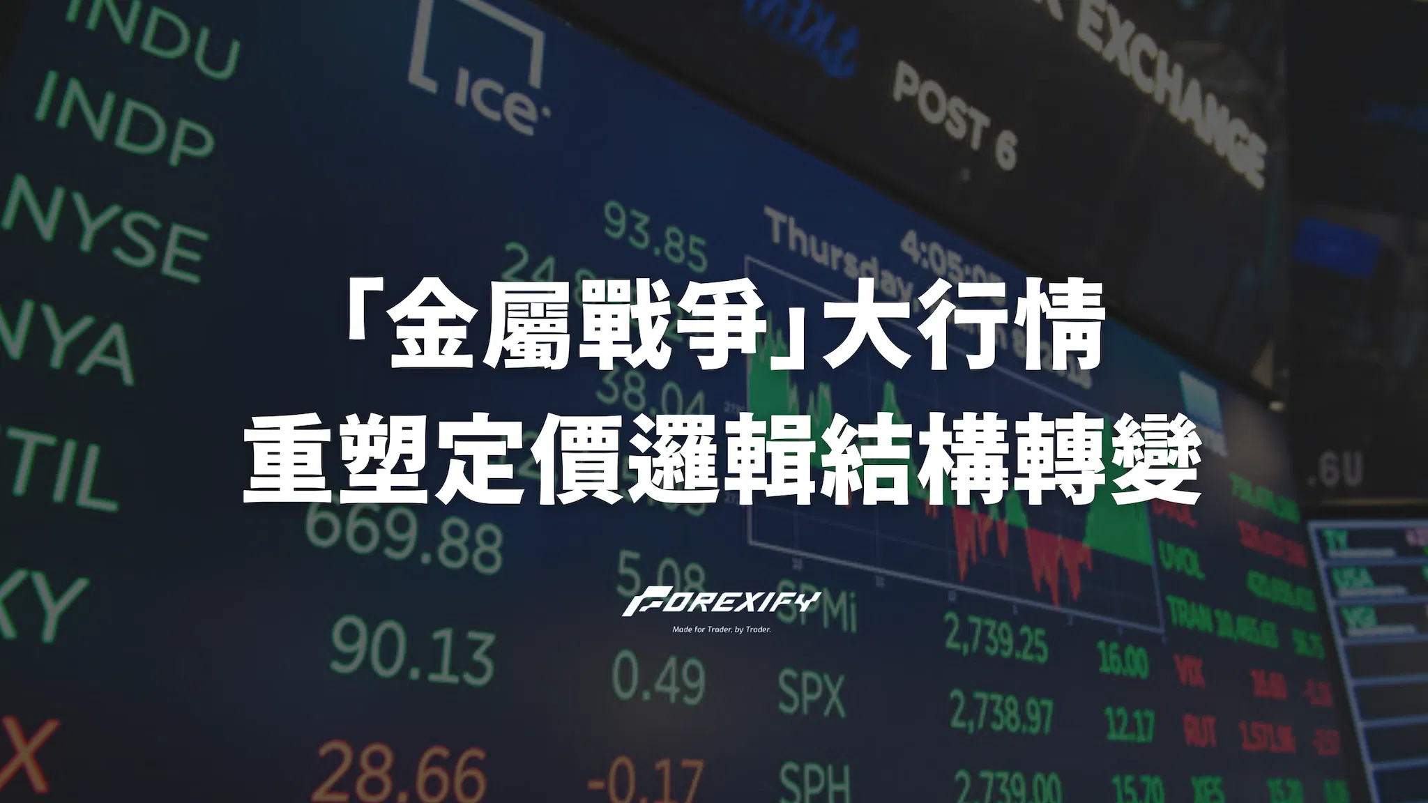 「金屬戰爭」大行情，正在重塑定價邏輯的結構轉變