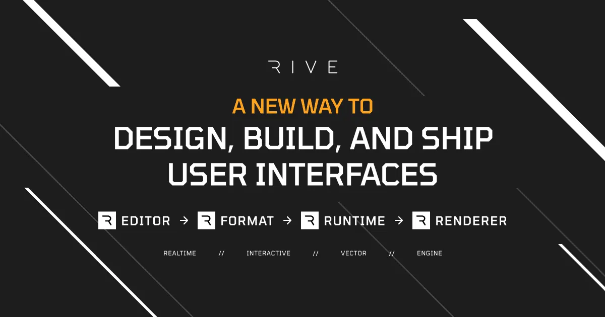 Rive 是什麼？Flash 收掉十五年，設計師終於等到能寫程式的動效工具