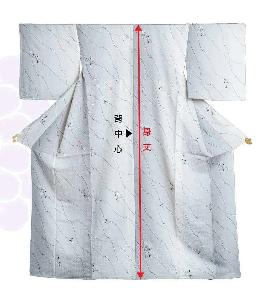 【和服知識】身丈的量法