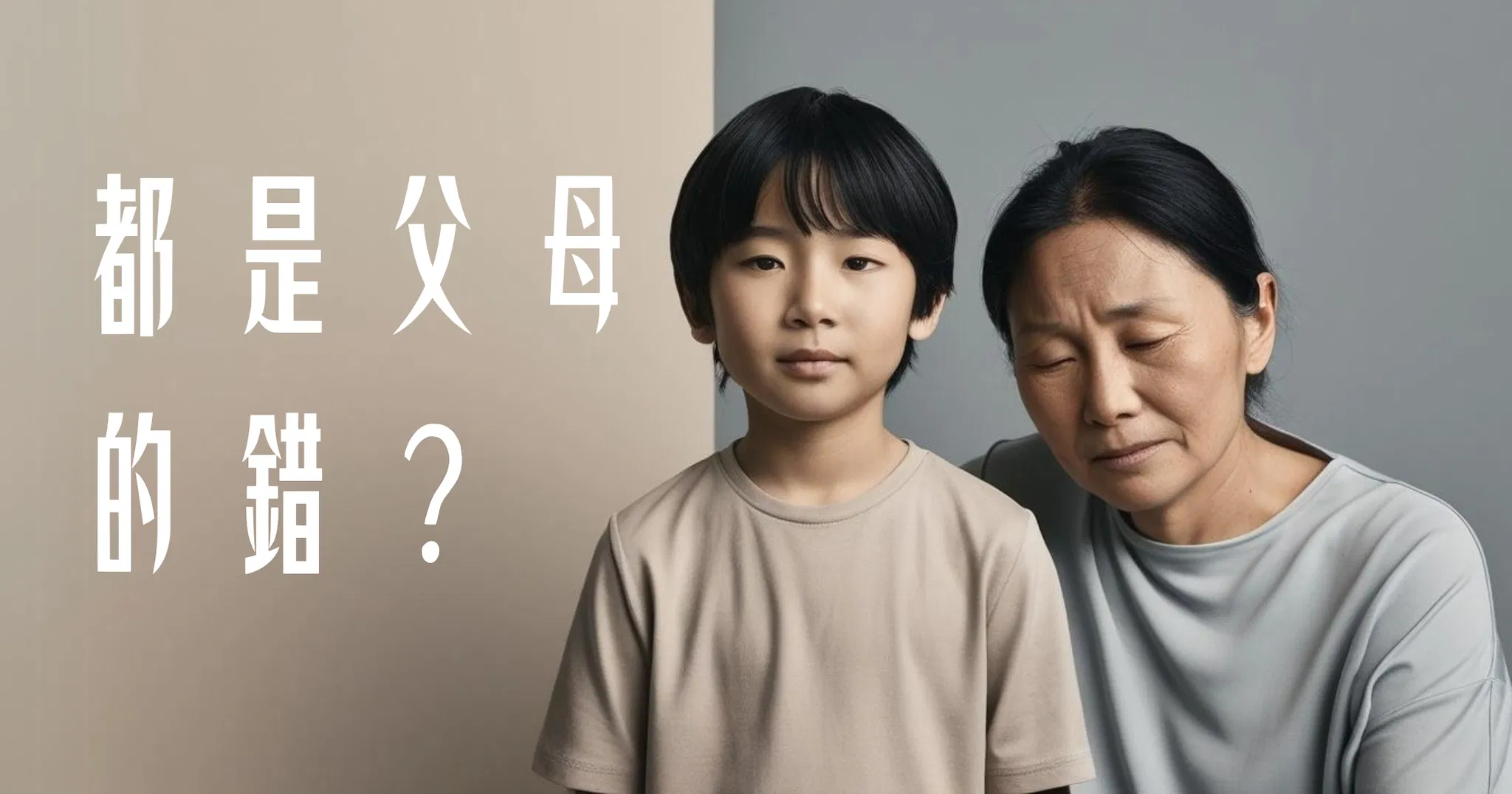 都是父母的錯？