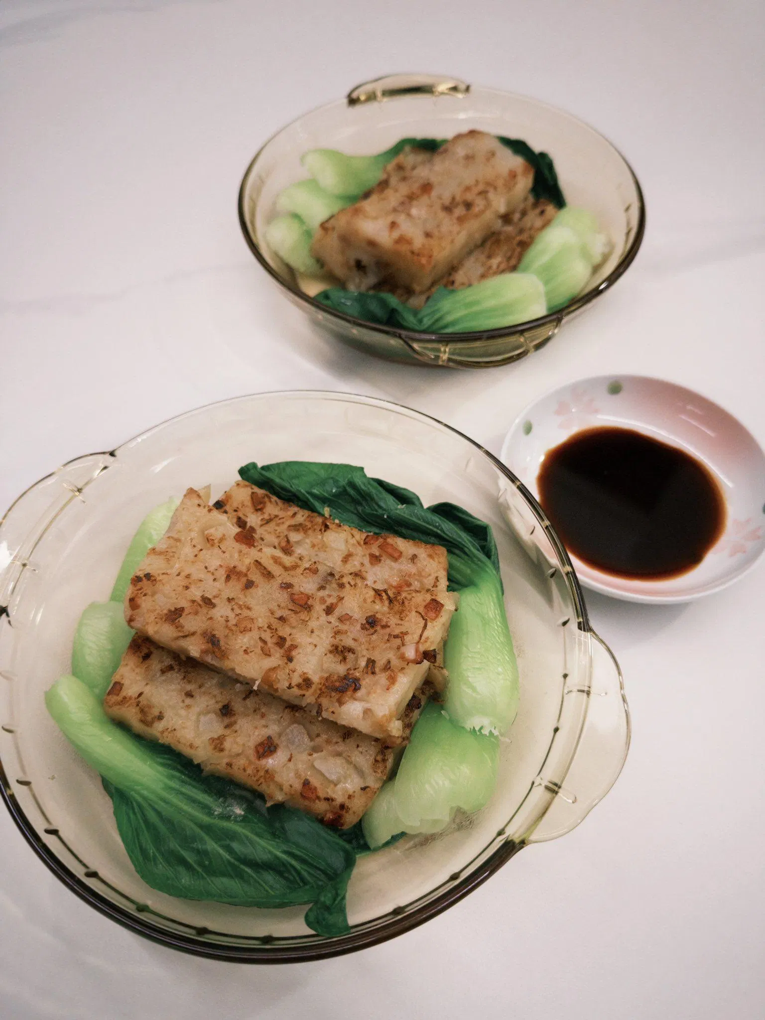 外皮煎到微微金黃酥脆，裡面卻是柔軟細緻、蘿蔔香氣十足，每一口都吃得到真材實料