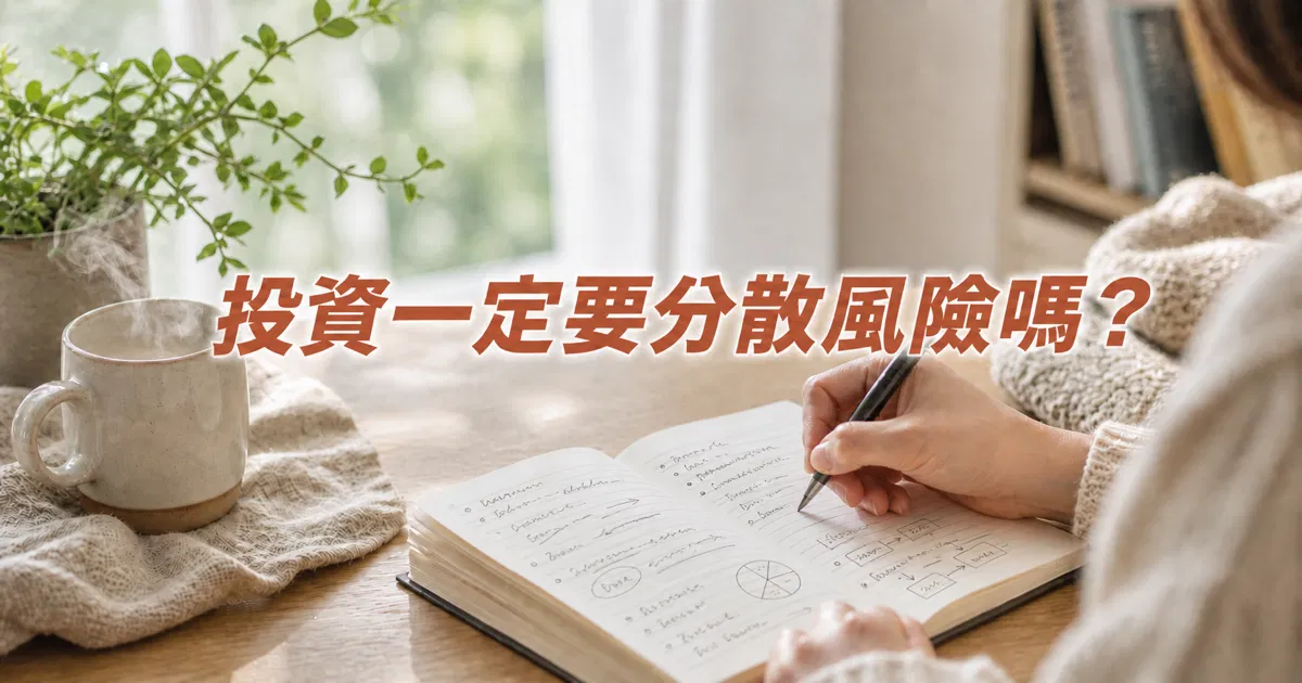 投資一定要分散風險嗎？從分散投資、持股數量到風險管理一次看懂