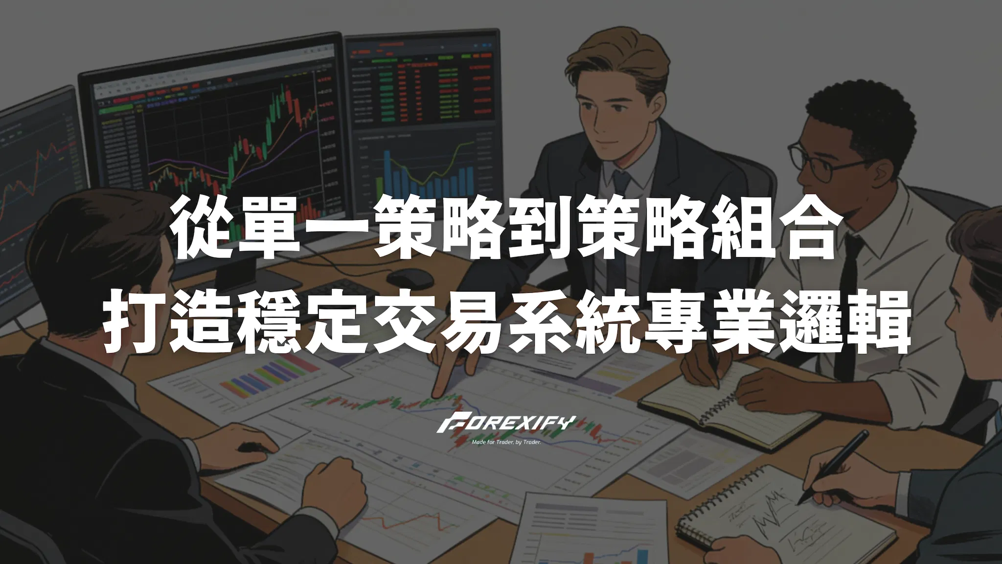 從單一策略到策略組合 打造穩定交易系統專業邏輯
