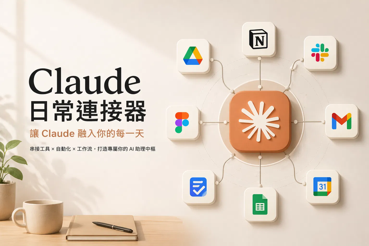 Claude 生活 Connector 完整介紹:15 個日常 App 整合、和 ChatGPT Apps 怎麼比?