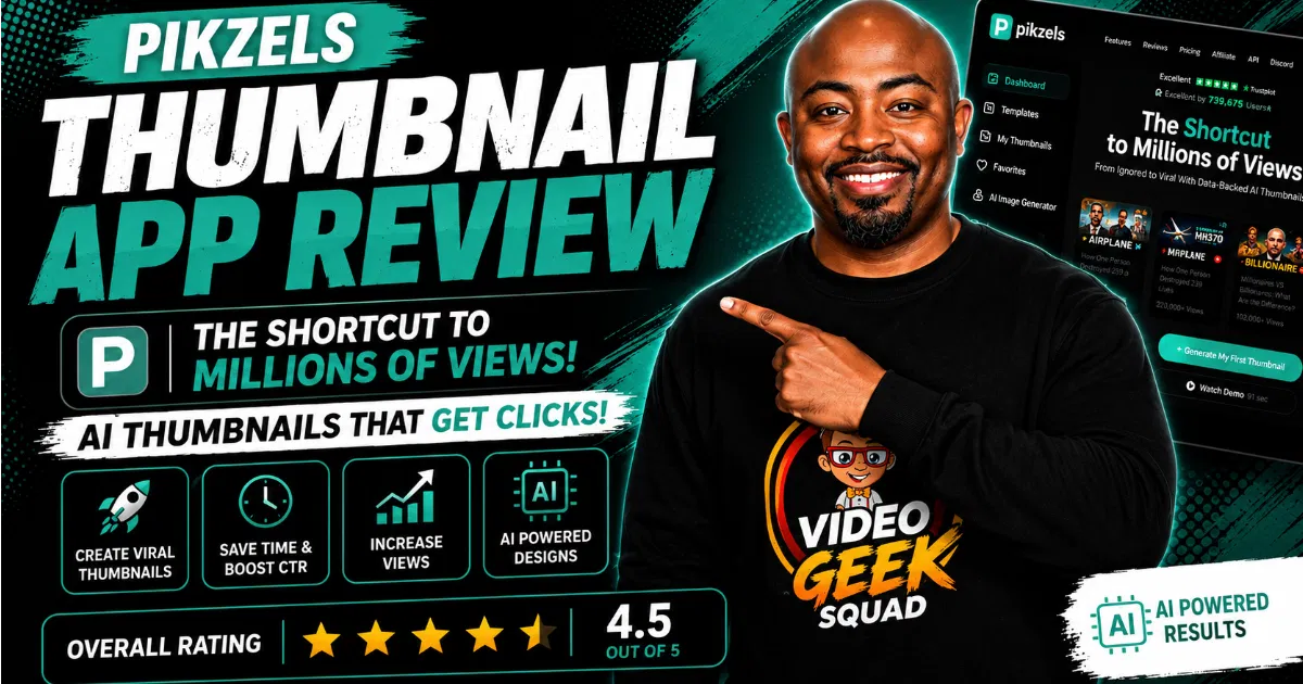 Pikzels Review: AI YouTube Thumbnails in Seconds (Pricing & Features)