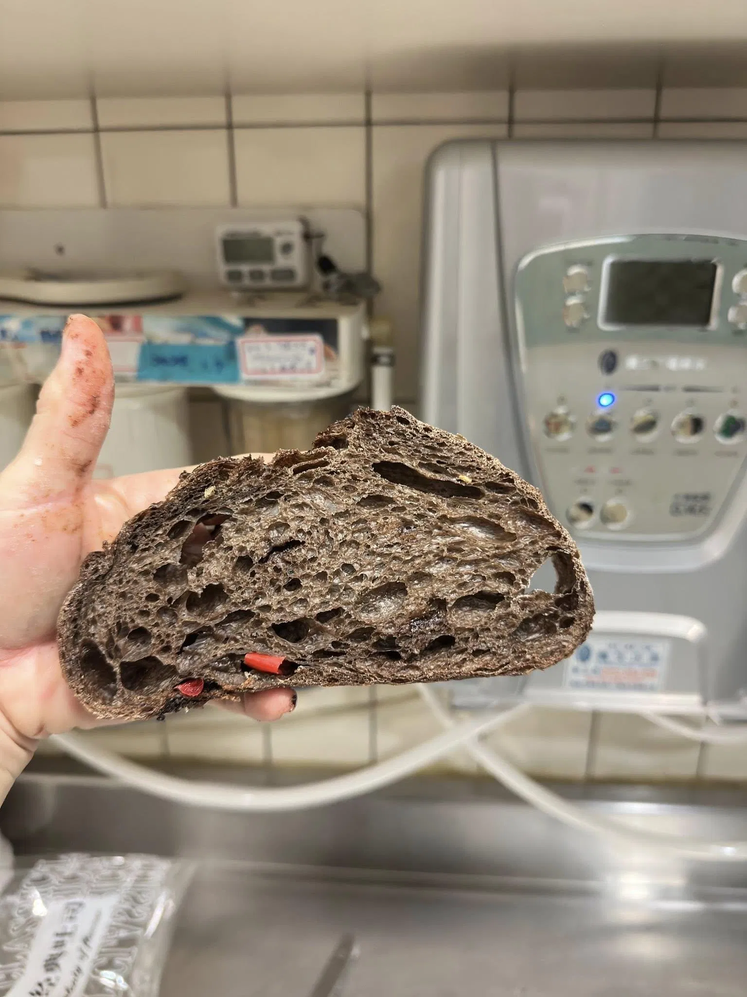 這是我第二次做的巧克力辣椒