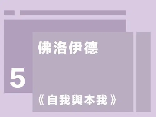 佛洛伊德第五講： 《自我與本我》