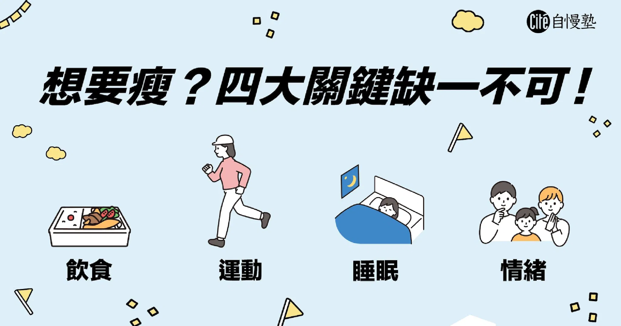 為什麼已經少吃多動了,卻還是瘦不下來?