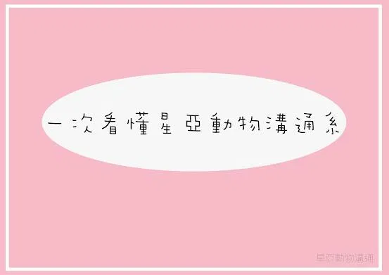 『我想學動物溝通，該上哪一堂課呢？』