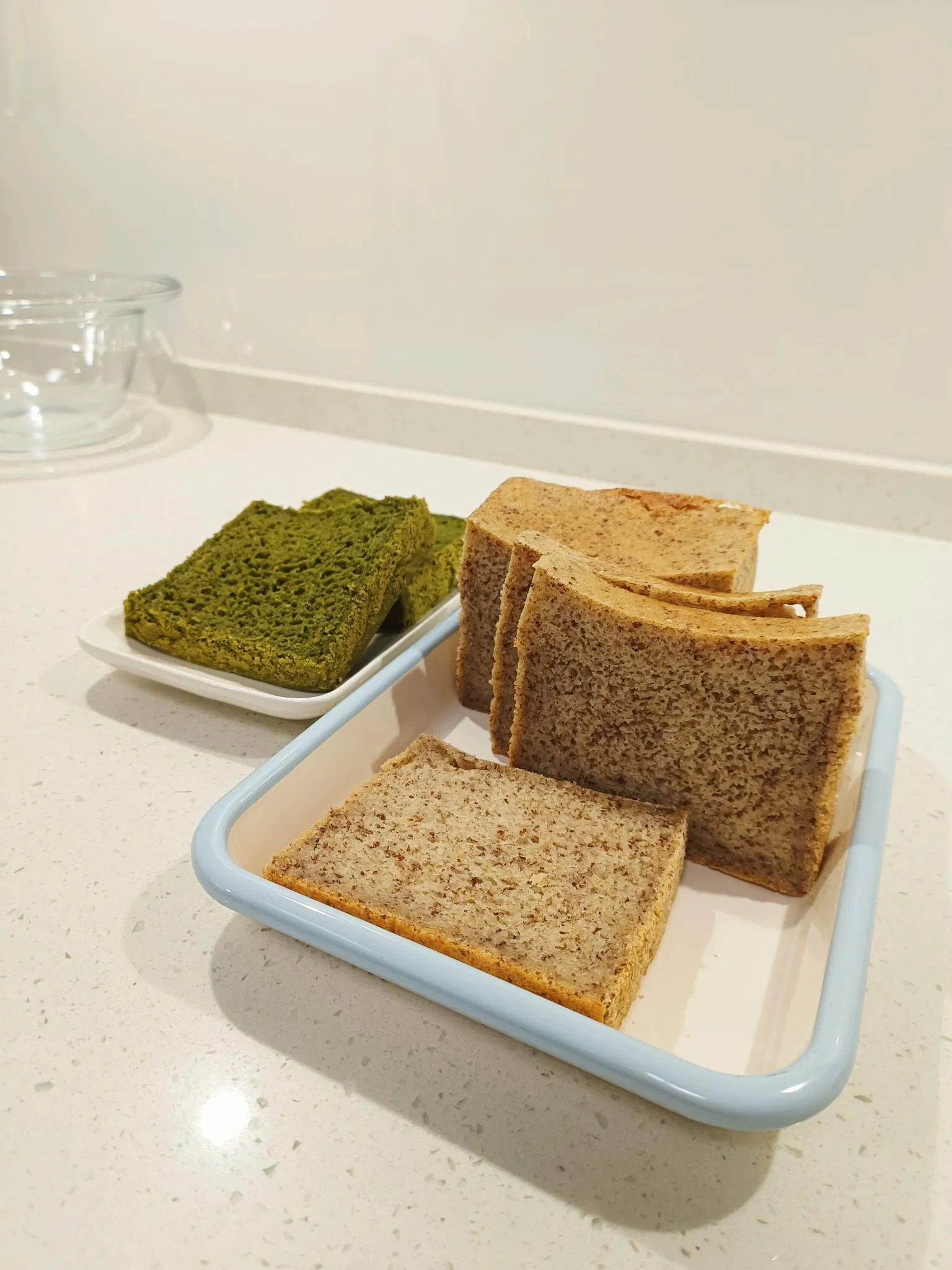 自己給自己的母親節禮物，第一次製作就能吃到口感Q軟好上手的米吐司，內心充滿喜悅！在這邊也祝福社團的大家週末佳節愉快，健康平安喜樂~