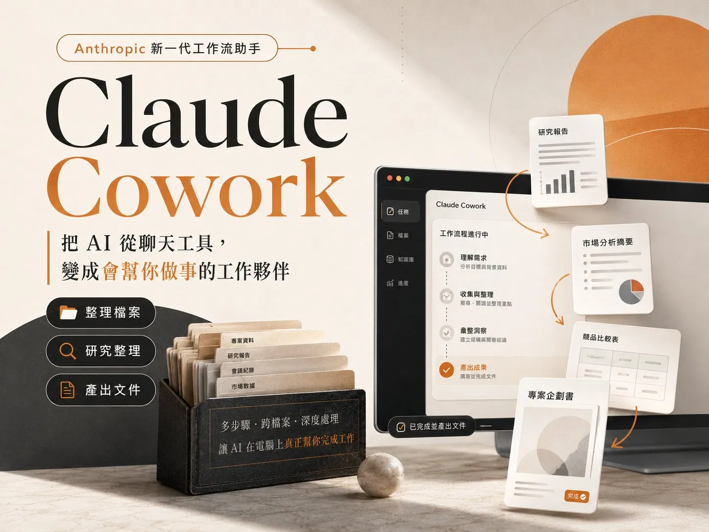 Claude Cowork 怎麼用？新手入門完整教學與設計師實戰