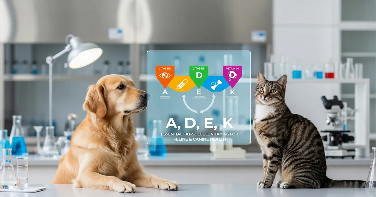 營養與代謝｜犬貓脂溶性維生素的代謝功能與疾病應用分析