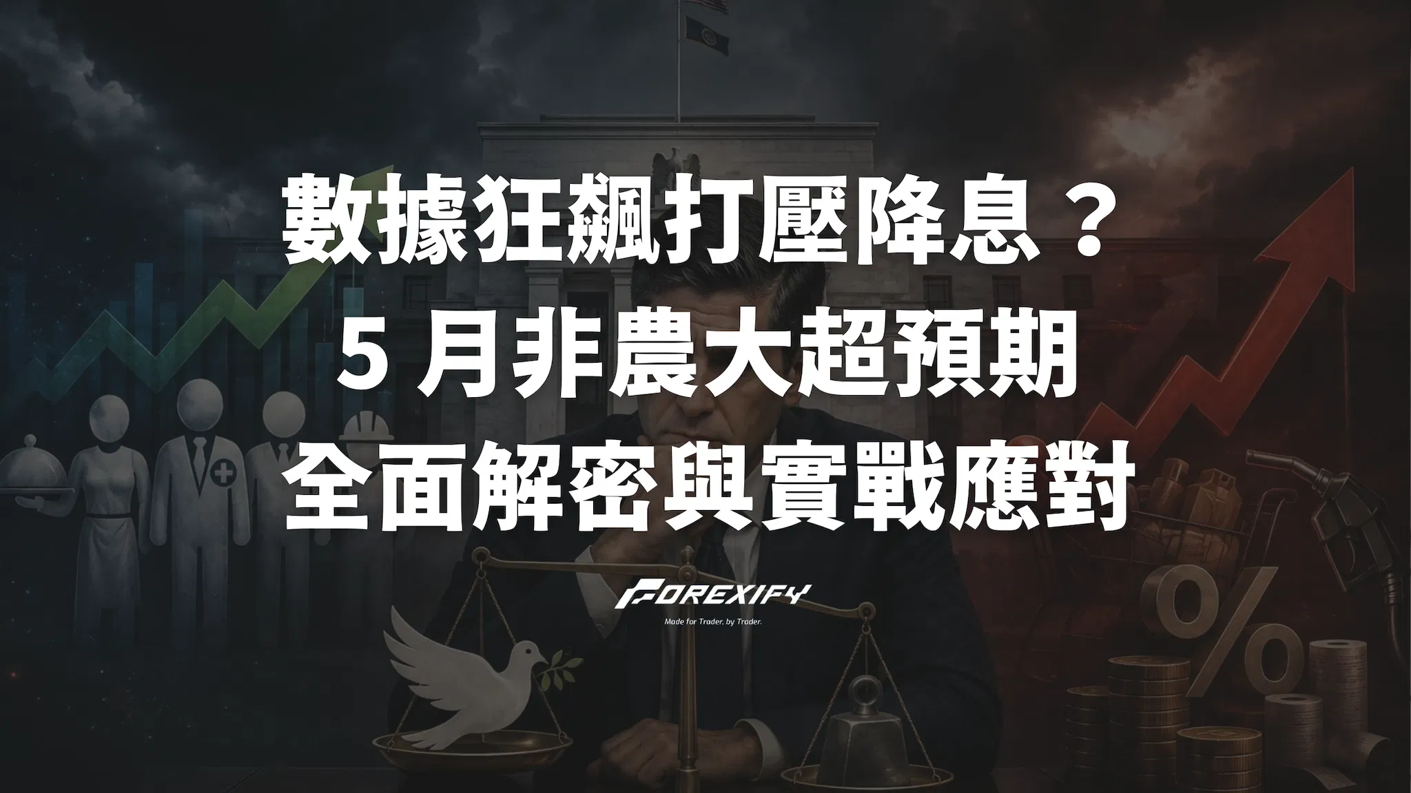 數據狂飆打壓降息？5 月非農大超預期的全面解密與實戰應對