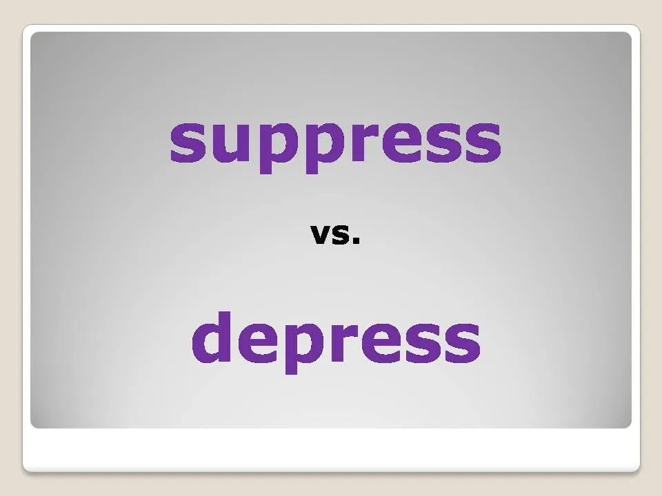 Jumbo邱家鵬 TOEIC-多益高分單字系列｜ suppress 跟 depress 