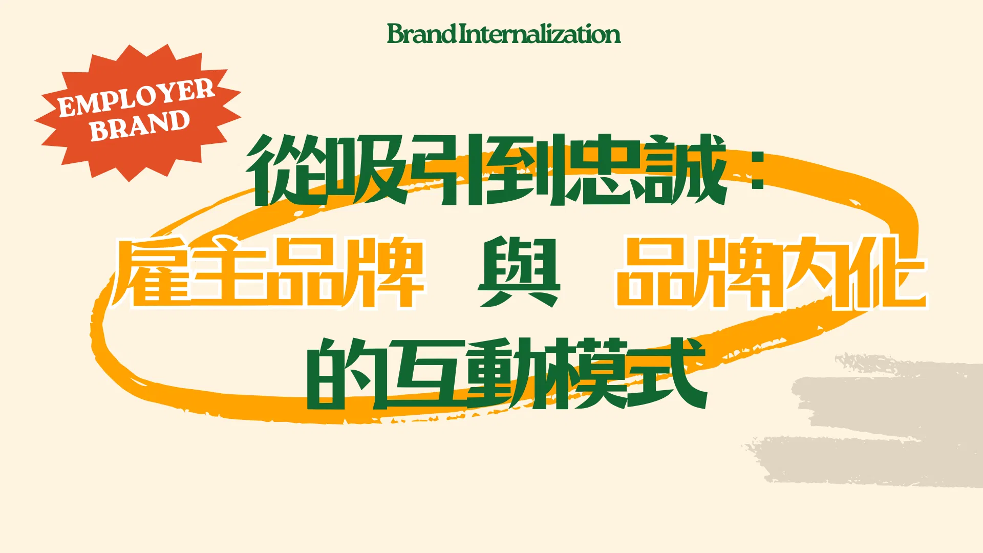 從吸引到忠誠：雇主品牌與品牌內化的互動模式 