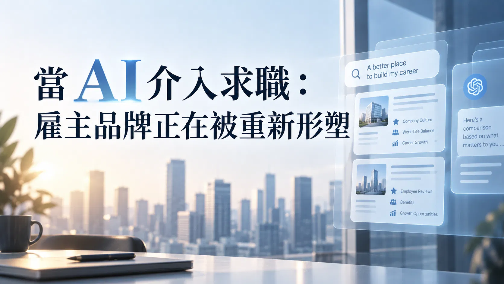當 AI 介入求職：雇主品牌正在被重新形塑
