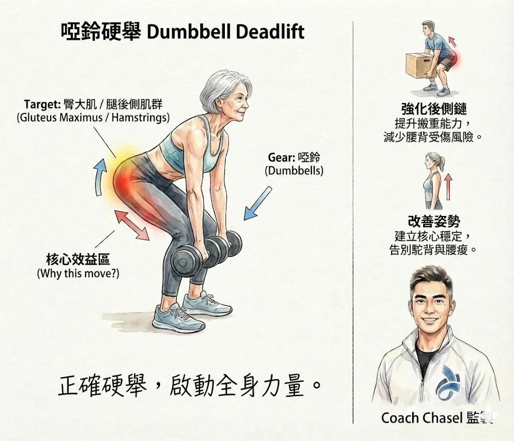 硬舉站直時，屁股到底要不要夾緊？