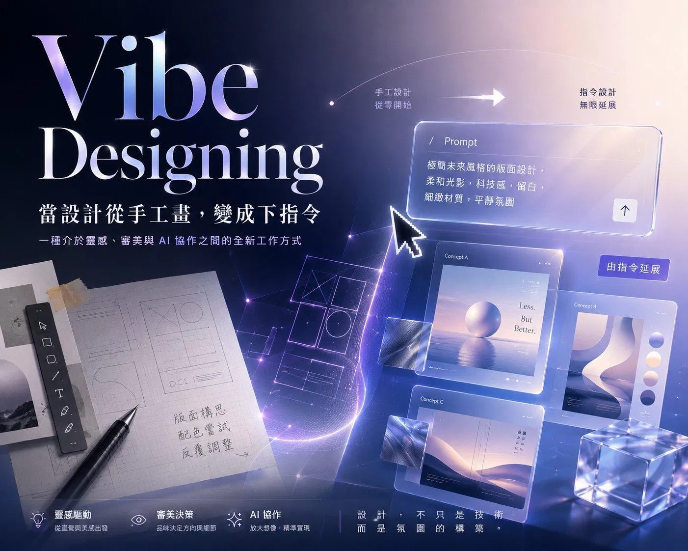 Vibe Designing 是什麼？當設計從手工畫變成下指令