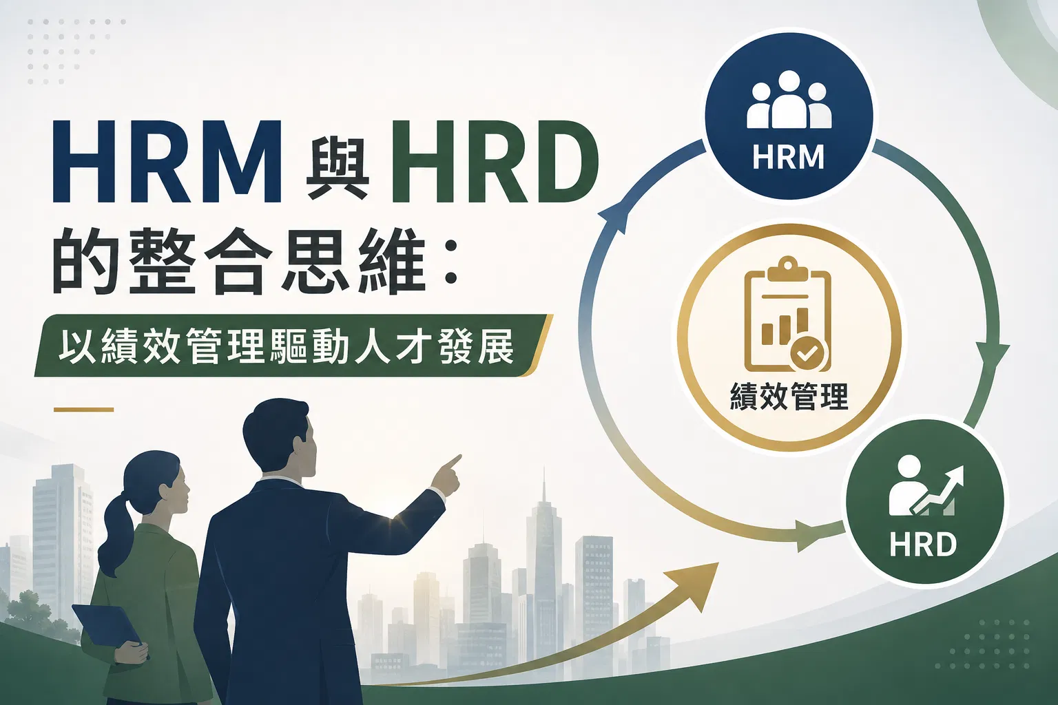 HRM 與 HRD 的整合思維：以績效管理驅動人才發展