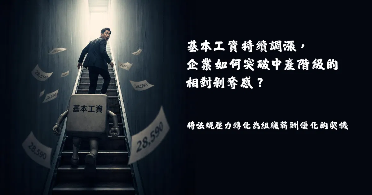 基本工資持續調漲，企業如何突破中產階級的相對剝奪感？