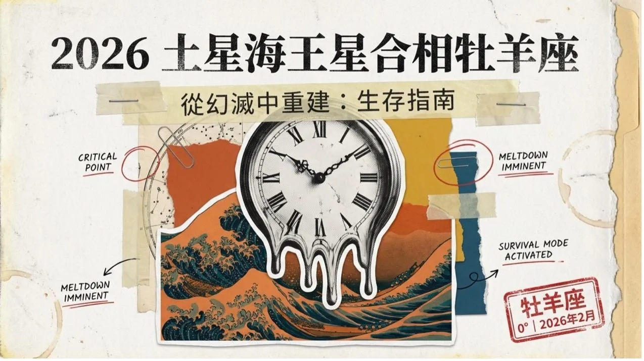 2026 土星海王星合相牡羊座：從幻滅中重建——個人層面的深層影響與應對指南