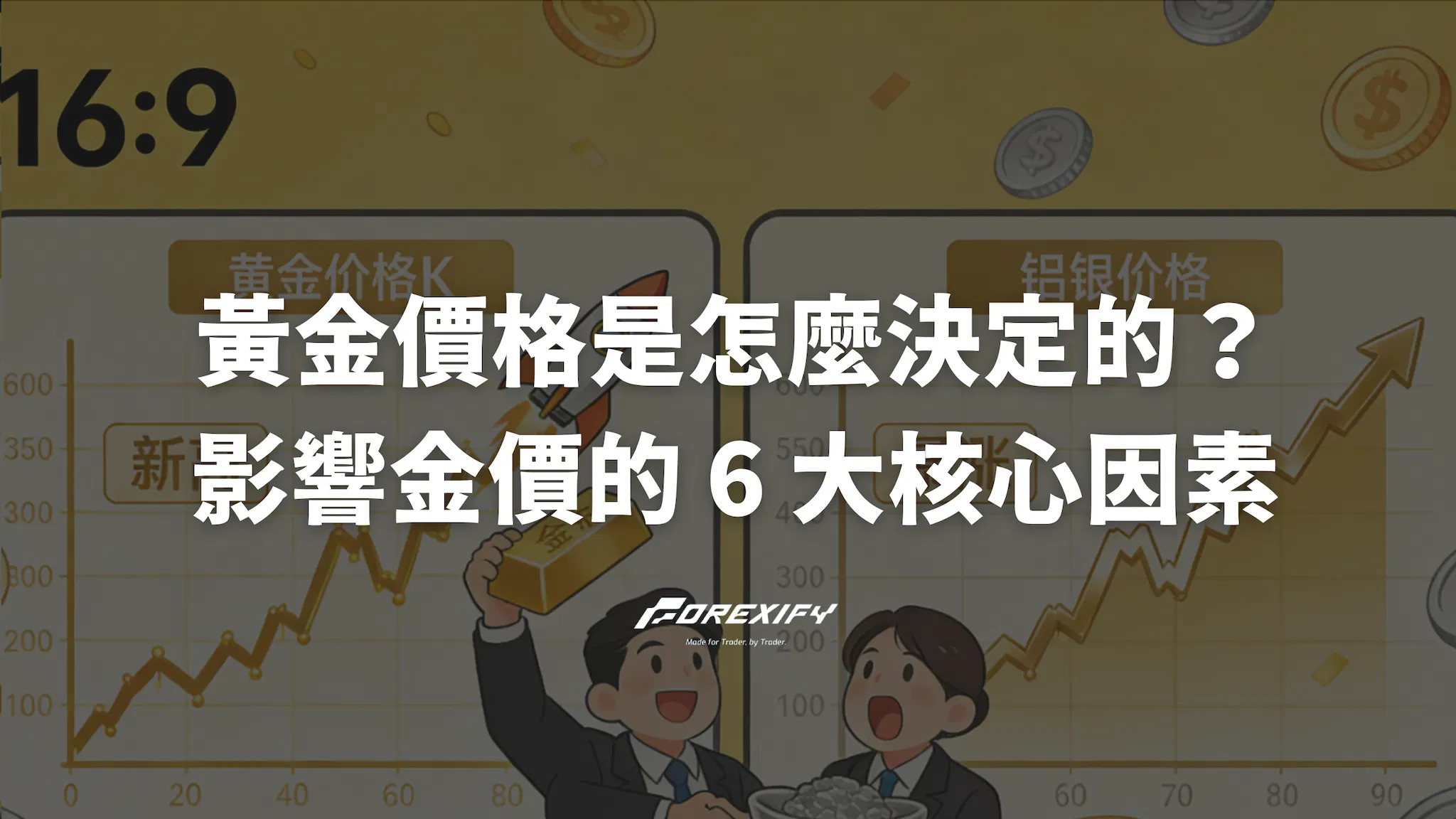 黃金價格是怎麼決定的？影響金價的 6 大核心因素
