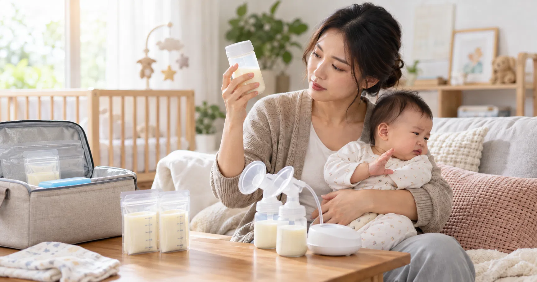母乳夠不夠怎麼判斷？擠奶、保存到厭奶期一次看懂｜將能產業知識站