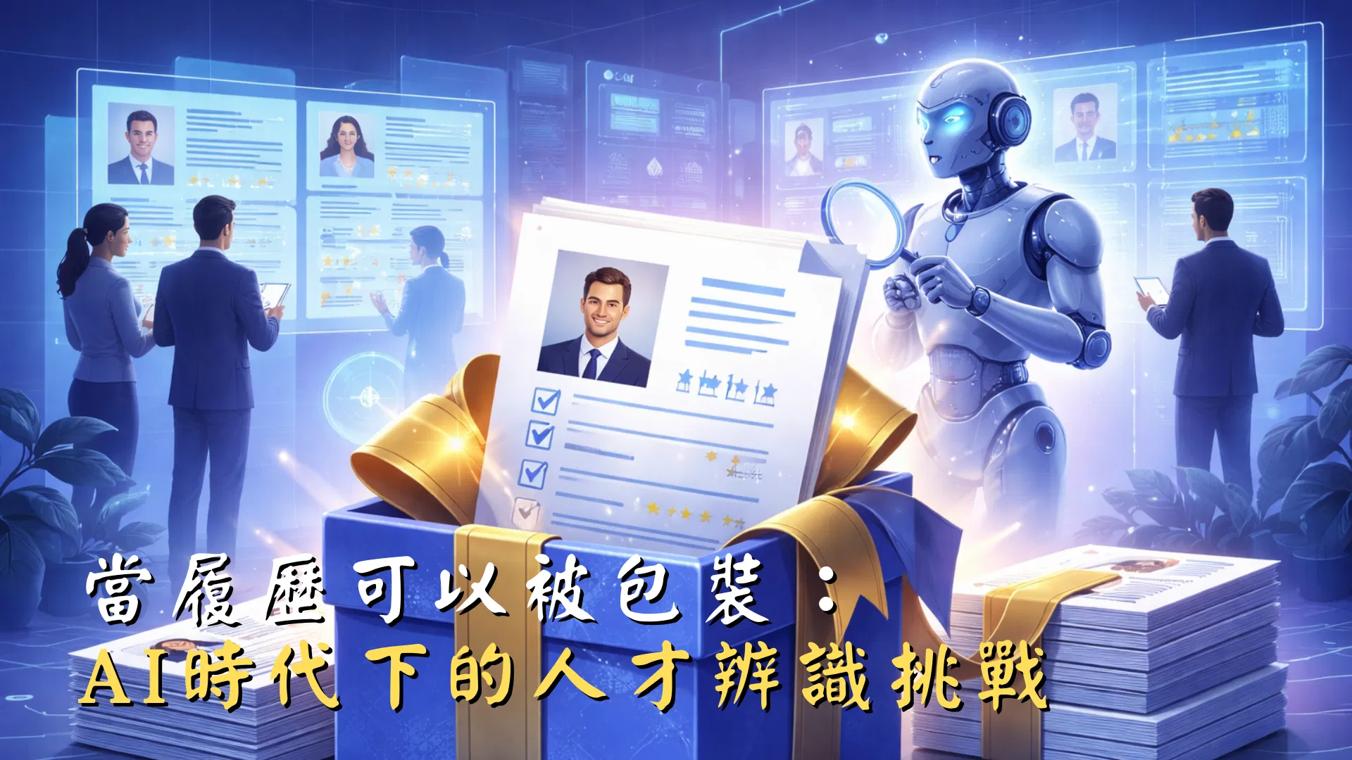 當履歷可以被包裝：AI時代下的人才辨識挑戰