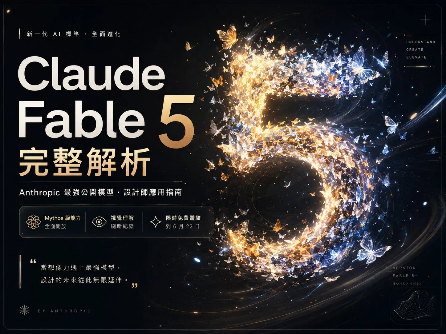 Claude Fable 5 是什麼？Anthropic 最強公開模型完整解析與設計師應用指南