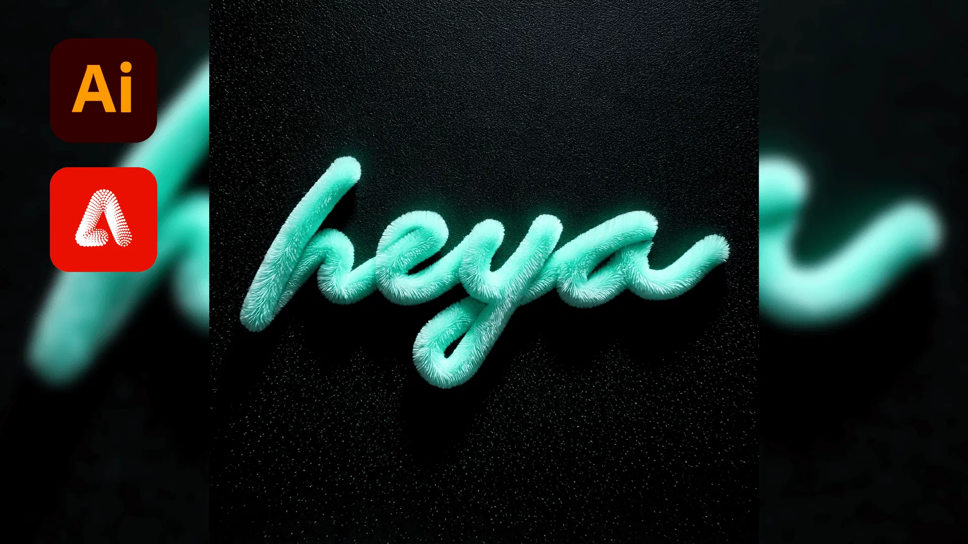 🧶毛絨絨線字製作