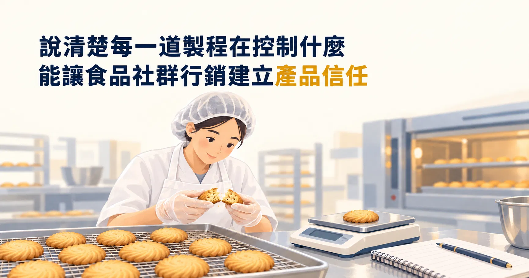 說清楚每一道製程在控制什麼能讓食品社群行銷建立產品信任｜戴卡洛