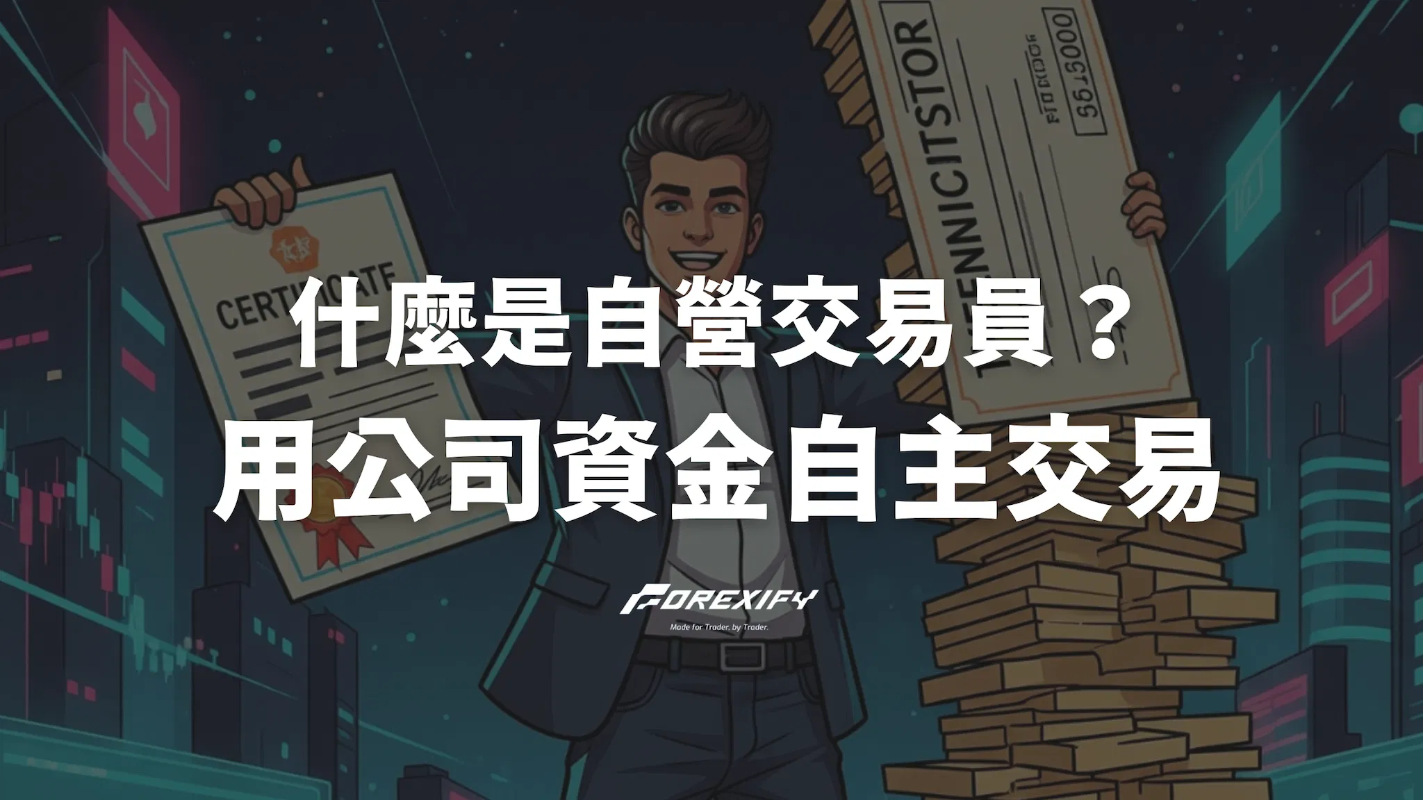 什麼是自營交易員？用公司資金交易的完整教學