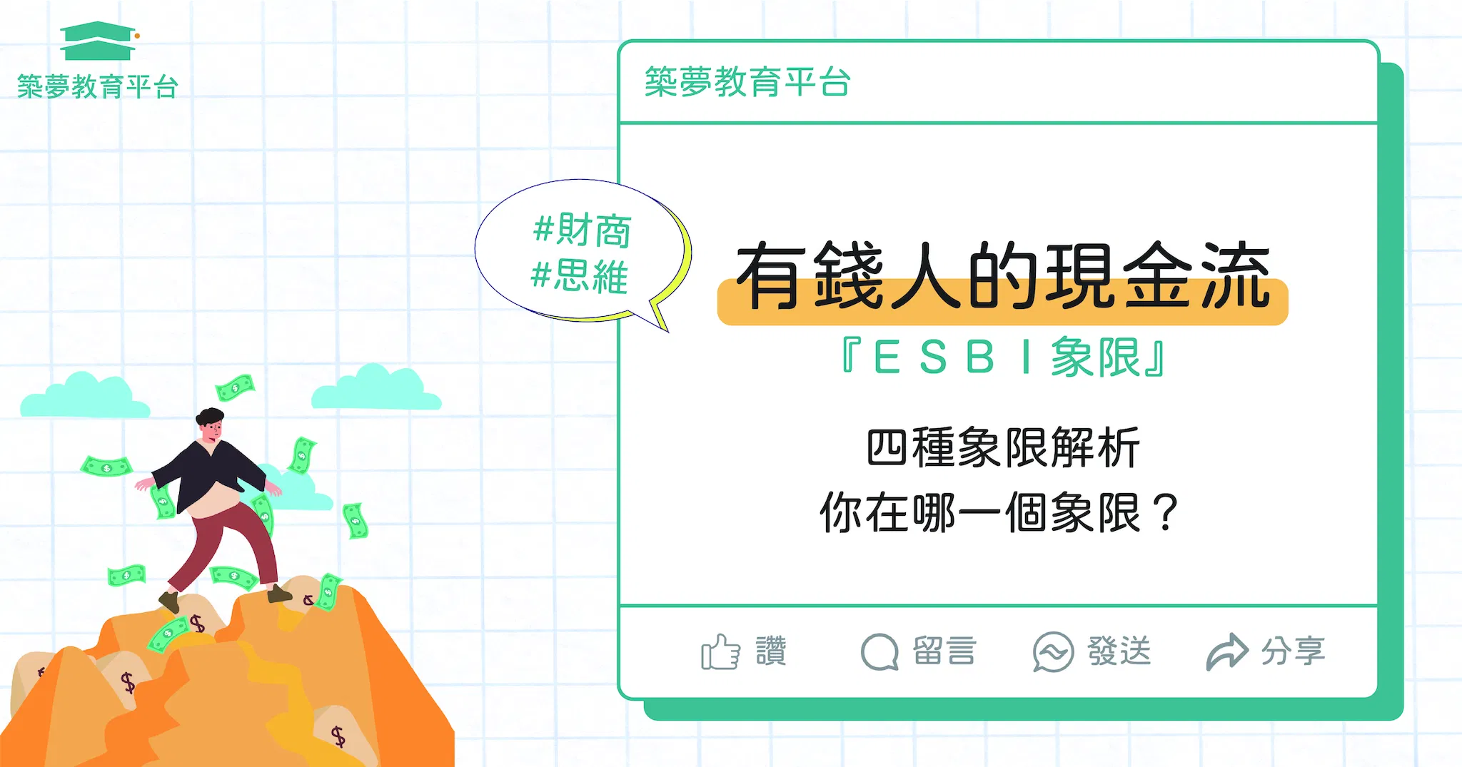 有錢人的現金流『ESBI象限』