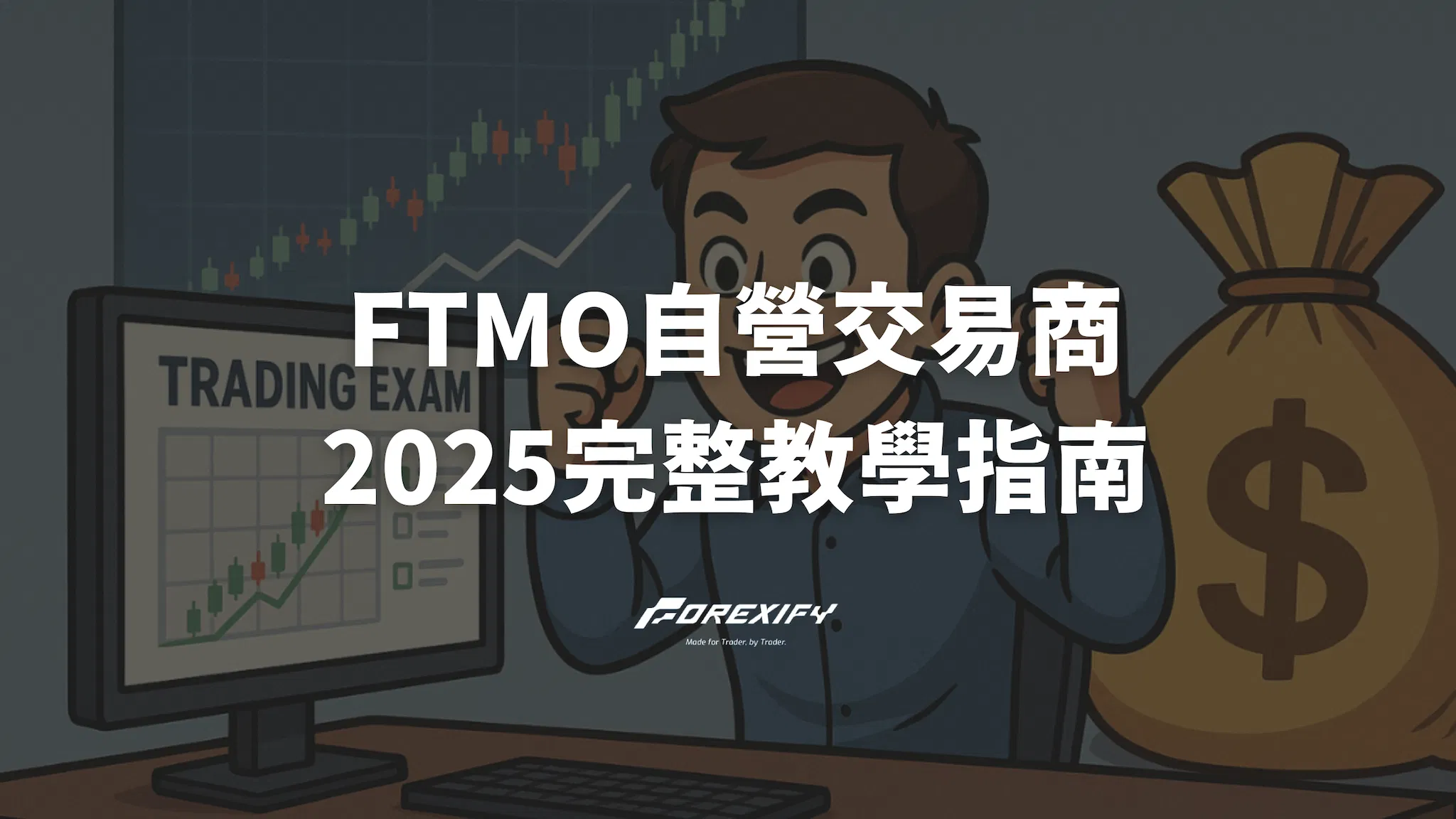 FTMO自營交易商2025完整指南：從註冊到分潤90%的實戰教學