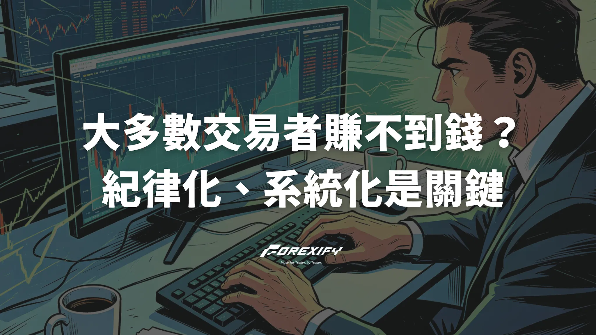 為什麼大多數交易者賺不到錢？紀律化、系統化交易是長期關鍵