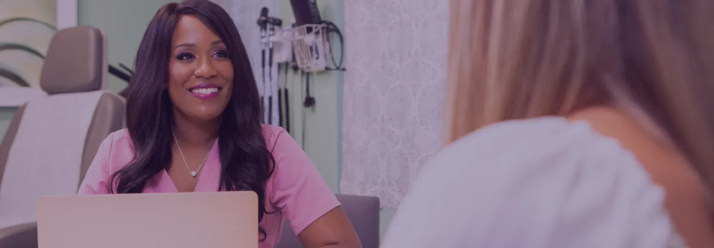 Dr. DJ with Patient