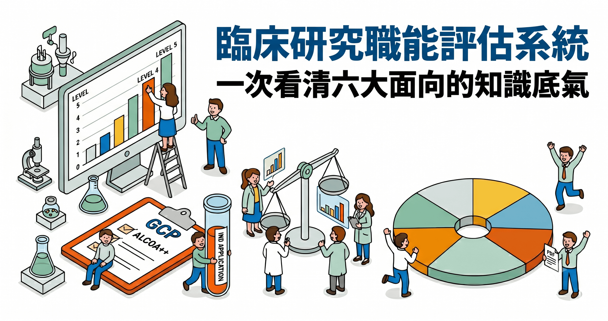 【免費檢測】全方位檢測你的臨床試驗知識職能等級！