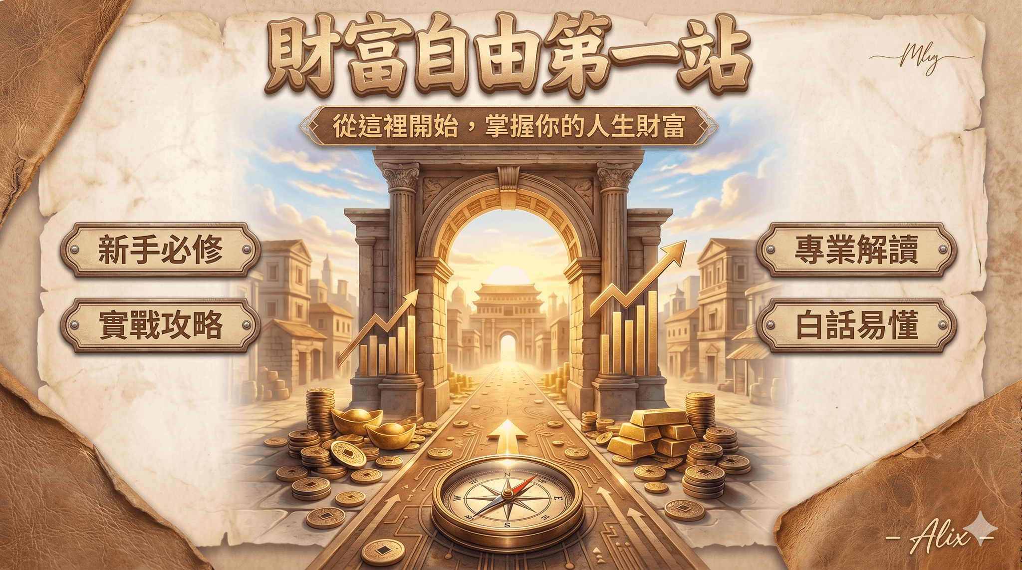 財富自由第一站(四週實戰陪跑)