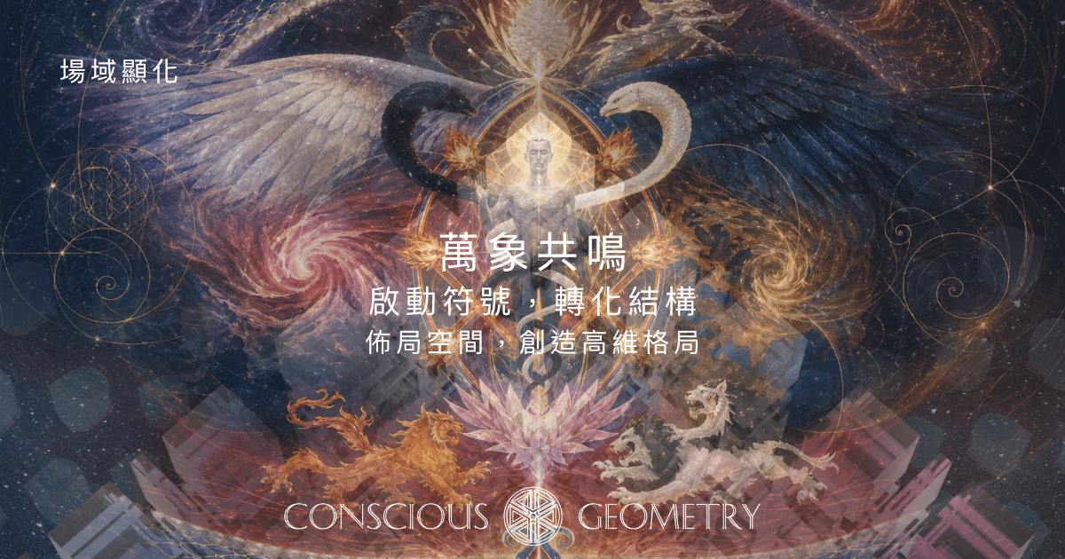 第三部 萬象共鳴 - 啟動符號,轉化結構 (場域顯化)