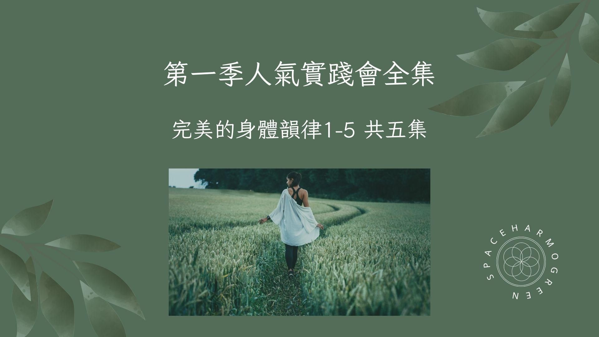  第一季人氣實踐會全集 完美的身體韻律1-5 共五集