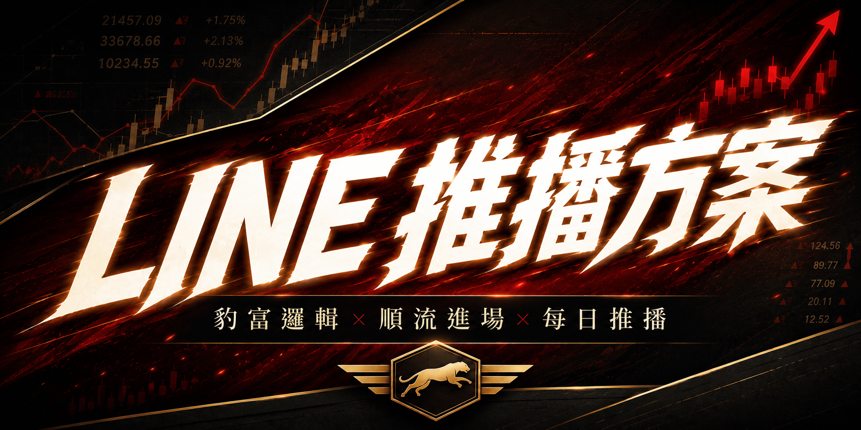 《散戶逆襲》LINE 推播方案