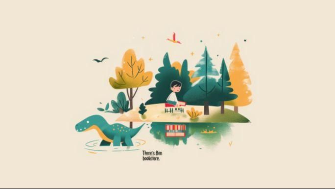 蠟筆風格彩繪塗鴉 - Midjourney提示詞