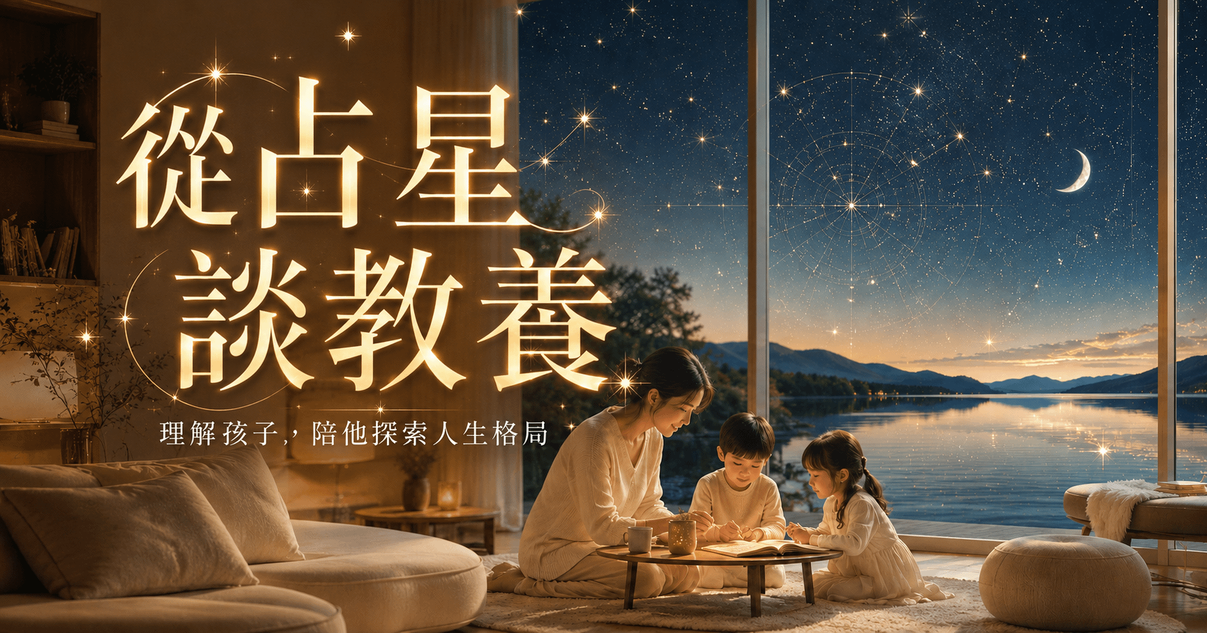 從占星談教養：理解孩子，陪他探索人生格局
