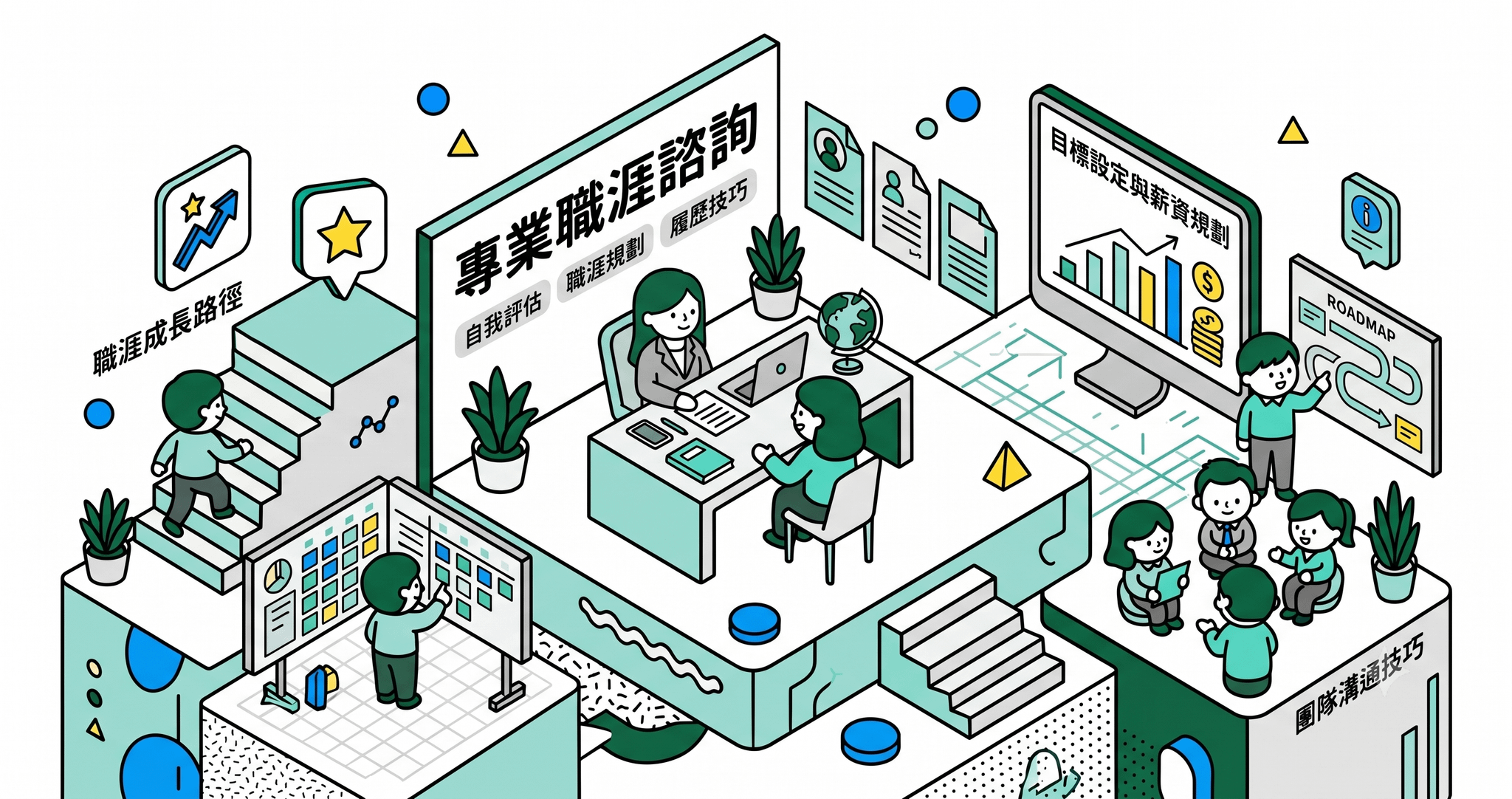 職涯諮詢 | 網羅專業、務實與溫度的職涯引路人