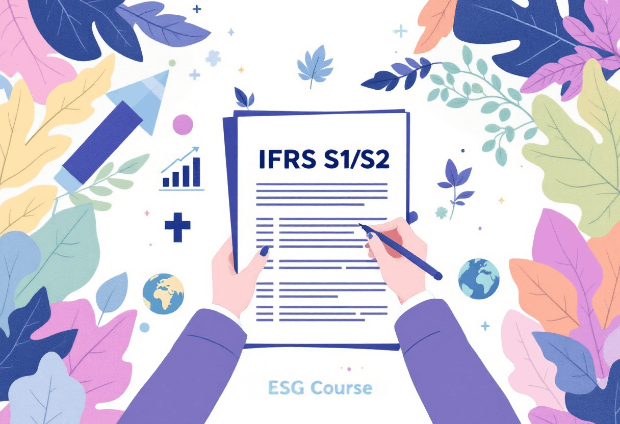 2026年5月2日 IFRS S1/S2 永續揭露準則撰寫實戰課程【預計開課】